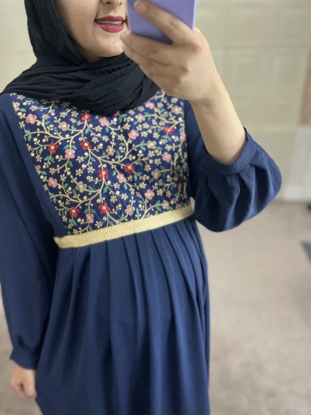پیراهن بارداری و شیردهی شکوفه